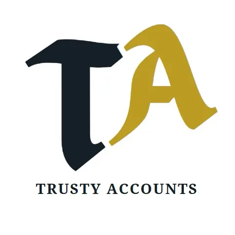 Trusty Accounts logo featuring initials T and A – outsourced bookkeeping, financial reporting, and CPA support firm